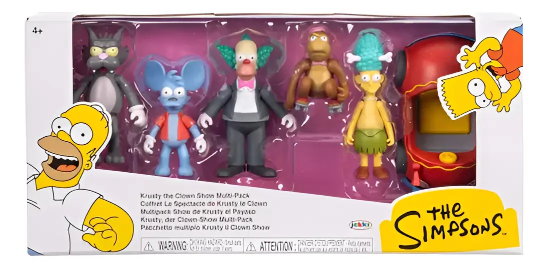 akks Pacific The Simpsons Show De Krusty El Payaso 6 Fig