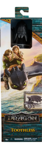 Dreamworks Dragons, How To Train Your Dragon, Figura De Acción De Dragón Toothless De 12, Juguetes Para Niños Y Niñas De 4 Años