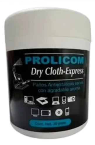Toallas Antiestática Prolicom Cloth Express 30 Pzas